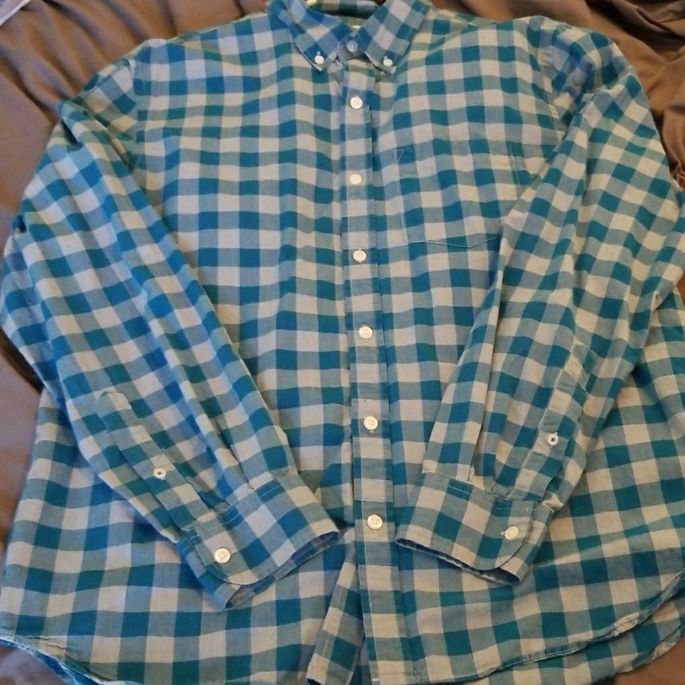 Men's long sleeve button down